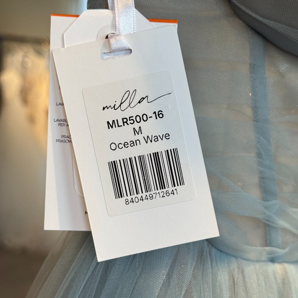 Milla Ocean Wave Maxi Tulle Dress - Picture 6 of 7